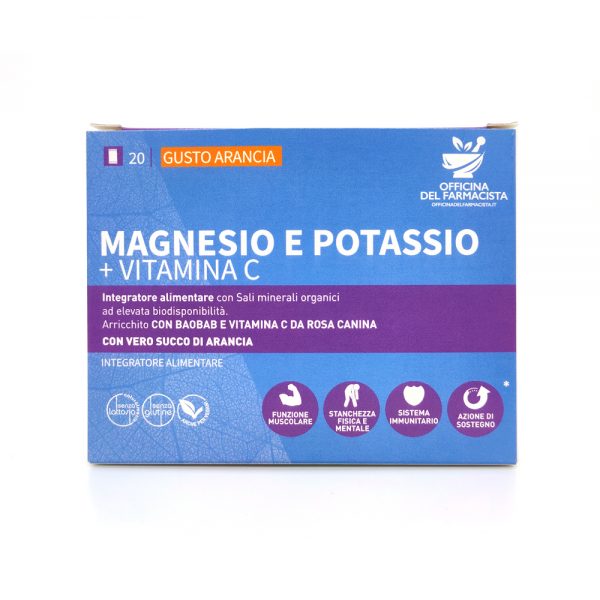 Magnesio e potassio + vitamina C